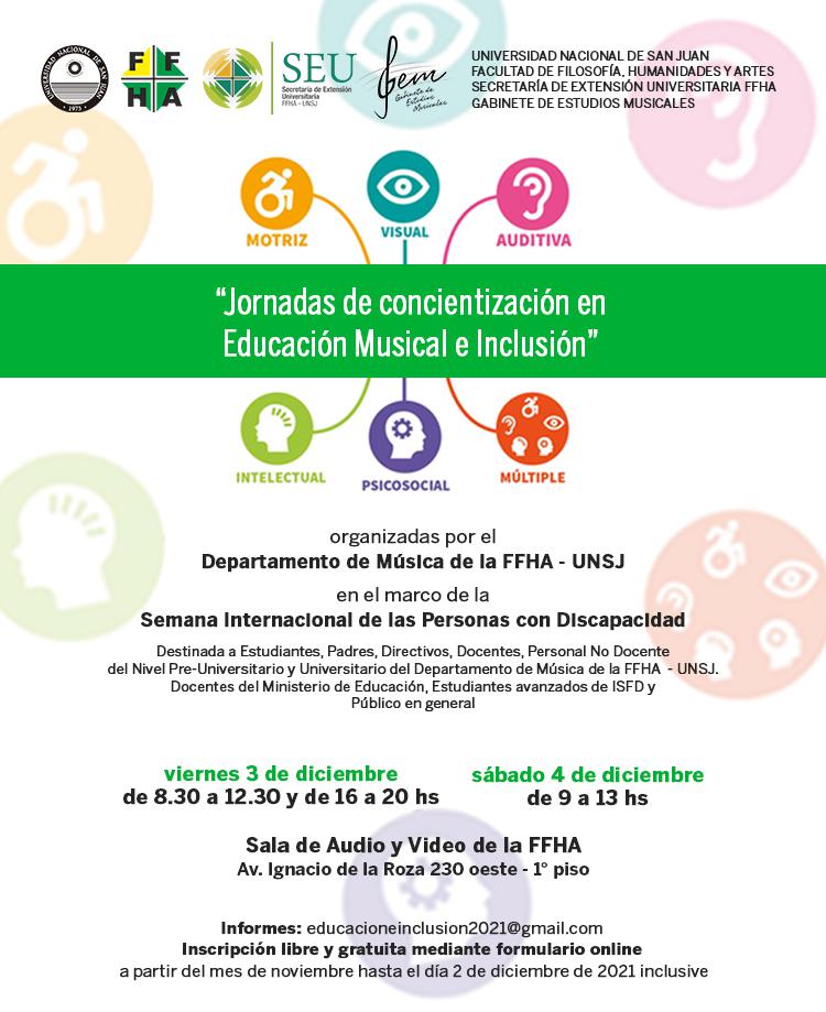 JORNADAS DE CONCIENTIZACION MUSICA
