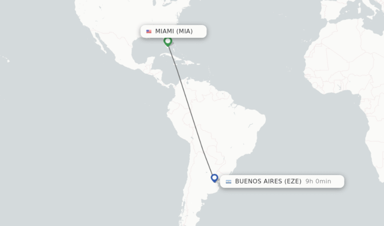 Cuáles Son Las Mejores Opciones de American Airlines Entre Miami y Buenos Aires