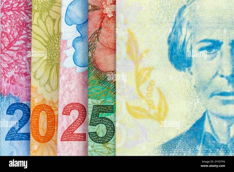 Cuál es la Diferencia Entre Dólar Blue y Dólar MEP en Argentina 20 billetes argentinos y graficos financieros coloridos