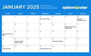 calendario con dias marcados y vacaciones