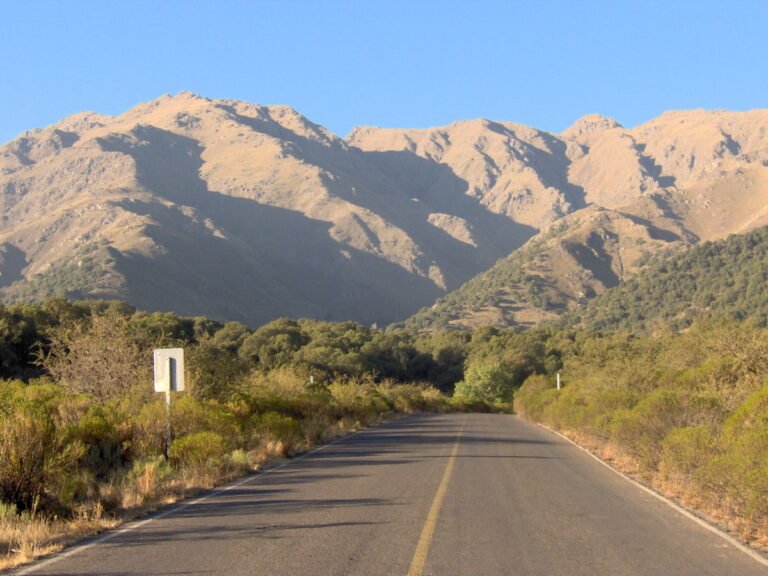 carretera entre rio cuarto y merlo san luis