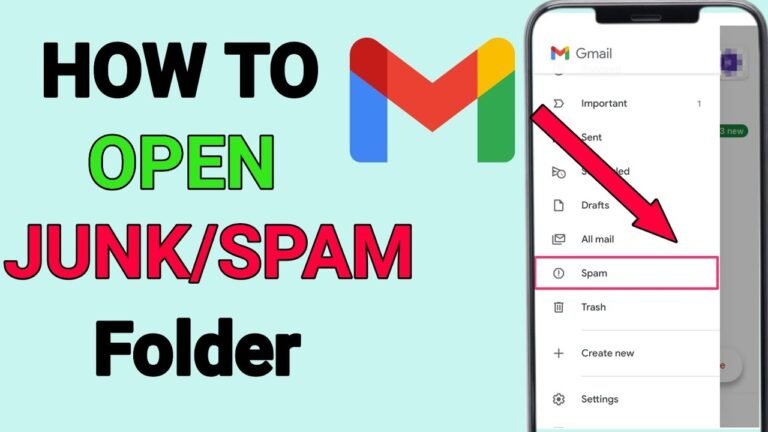 interfaz de gmail con bandeja de spam abierta