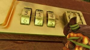 maletin cerrado con combinacion numerica visible