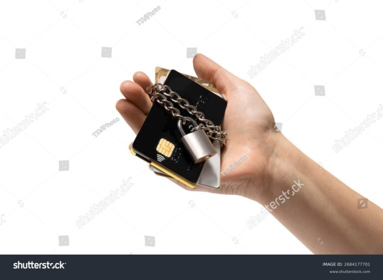 Por qué Bloquean Mi Cuenta Bancaria Por Deuda Y Cómo Solucionarlo 7 mano sosteniendo tarjeta bancaria bloqueada