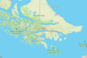mapa turistico de rio grande tierra del fuego