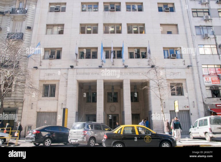 oficina de registro civil ciudad buenos aires