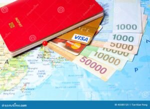 pasaporte con tarjetas de credito internacionales
