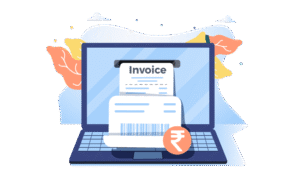 persona cancelando factura o documento fiscal