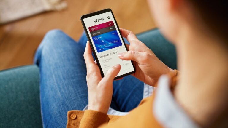 Cómo Realizar Pagos DEBIN Fácilmente Desde Banco Provincia 7 persona usando celular para pagos bancarios