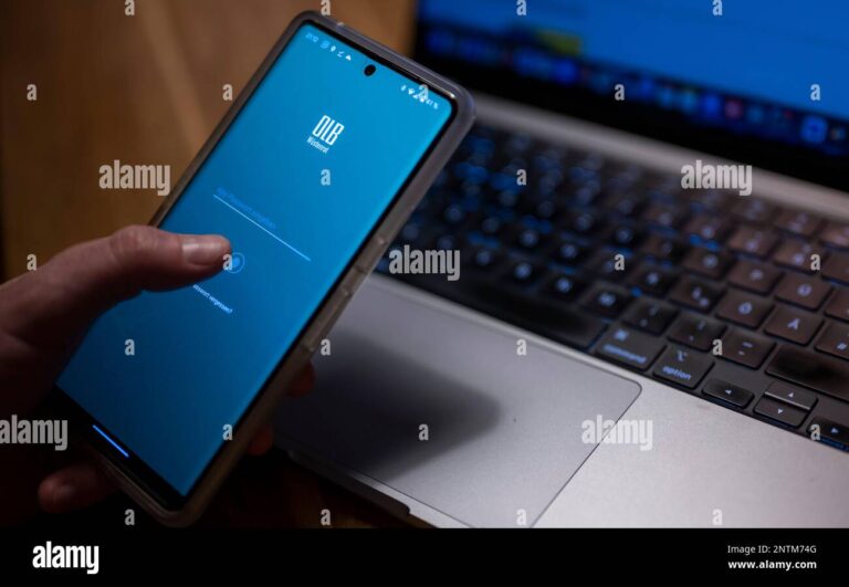 Cómo Crear un Usuario en la App Macro Banca Internet Fácilmente 9 persona usando laptop con app bancaria abierta