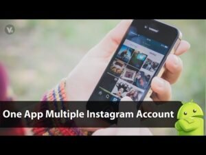 personas usando varias cuentas en smartphone