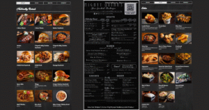 plato variado menu restaurante acogedor elegante