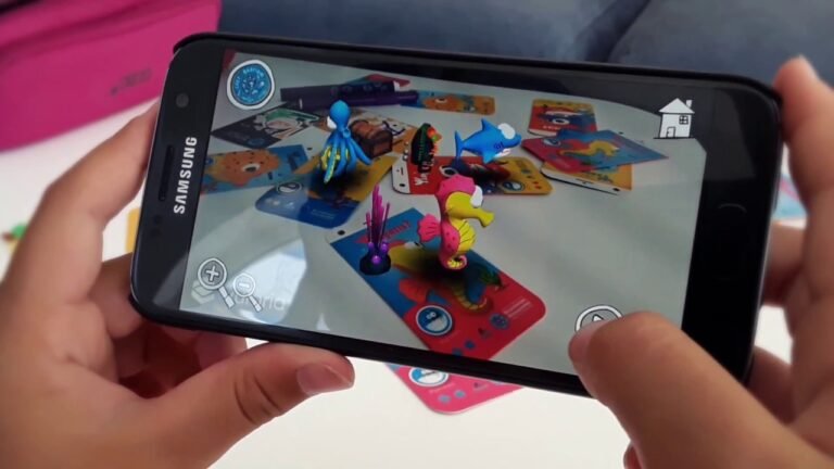 smartphone realidad aumentada aplicacion google play