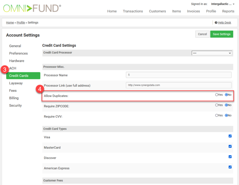 tarjeta de credito con transacciones duplicadas