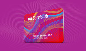 tarjeta de membresia ypf serviclub brillante