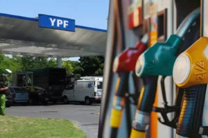 tarjeta de puntos ypf y surtidor gasolina