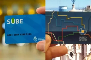 tarjeta sube con fondo tecnologico
