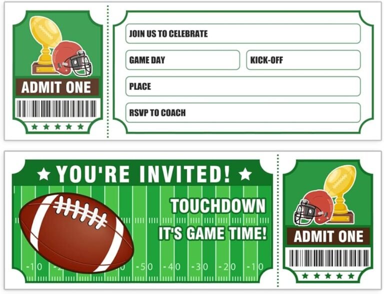 Dónde conseguir tarjetas de invitación de fútbol personalizadas 7 tarjetas de invitacion futbol diseno personalizado