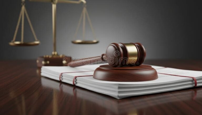 Qué Son Los Embargos Por Deudas Y Cómo Funcionan En Argentina 14 tribunal judicial con documentos legales y balanza